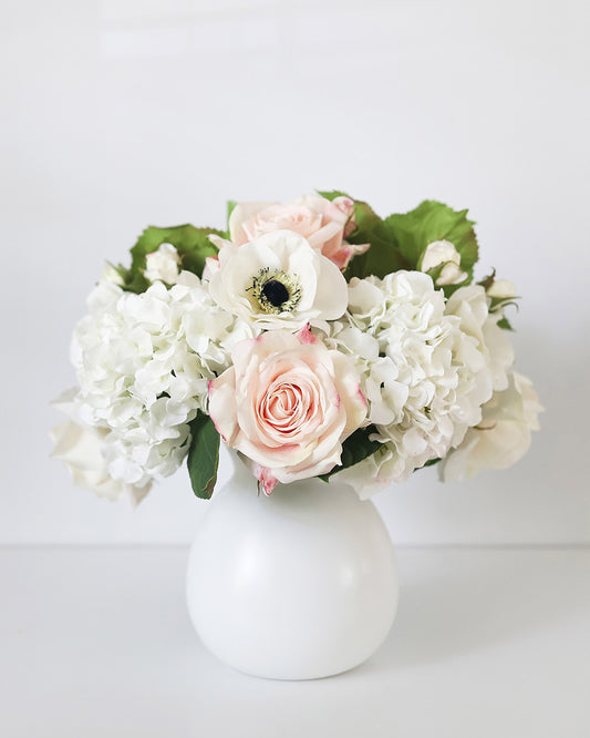 Flower Arrangement with Fake Flowers Home Styling