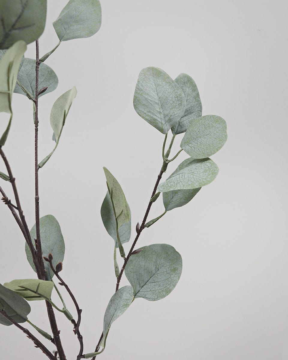 Artificial Silver Dollar Eucalytpus Leaves