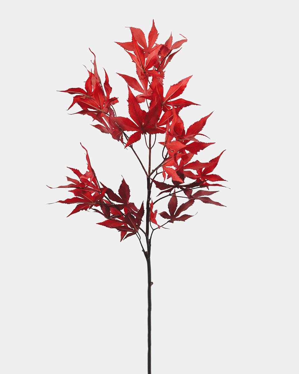 Prestige Botanicals Artificial Red Maple Leaf Spray Stems