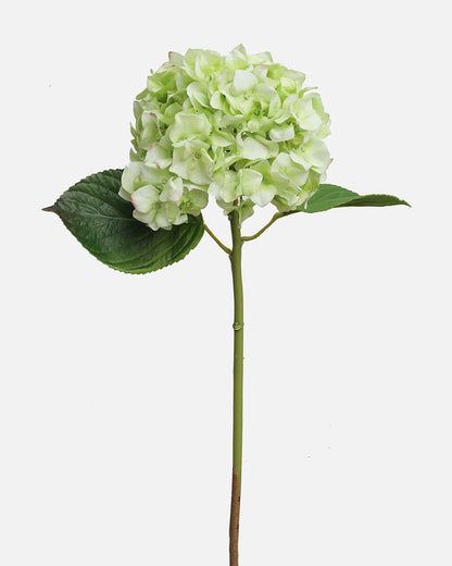 Soft Green Artificial Hydrangea Stem