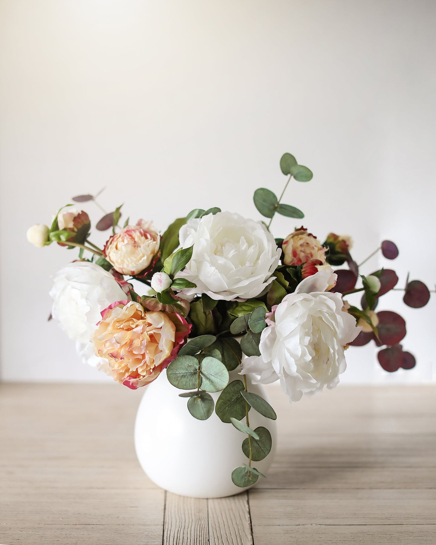 Artificial Peonies Flower Arrangement